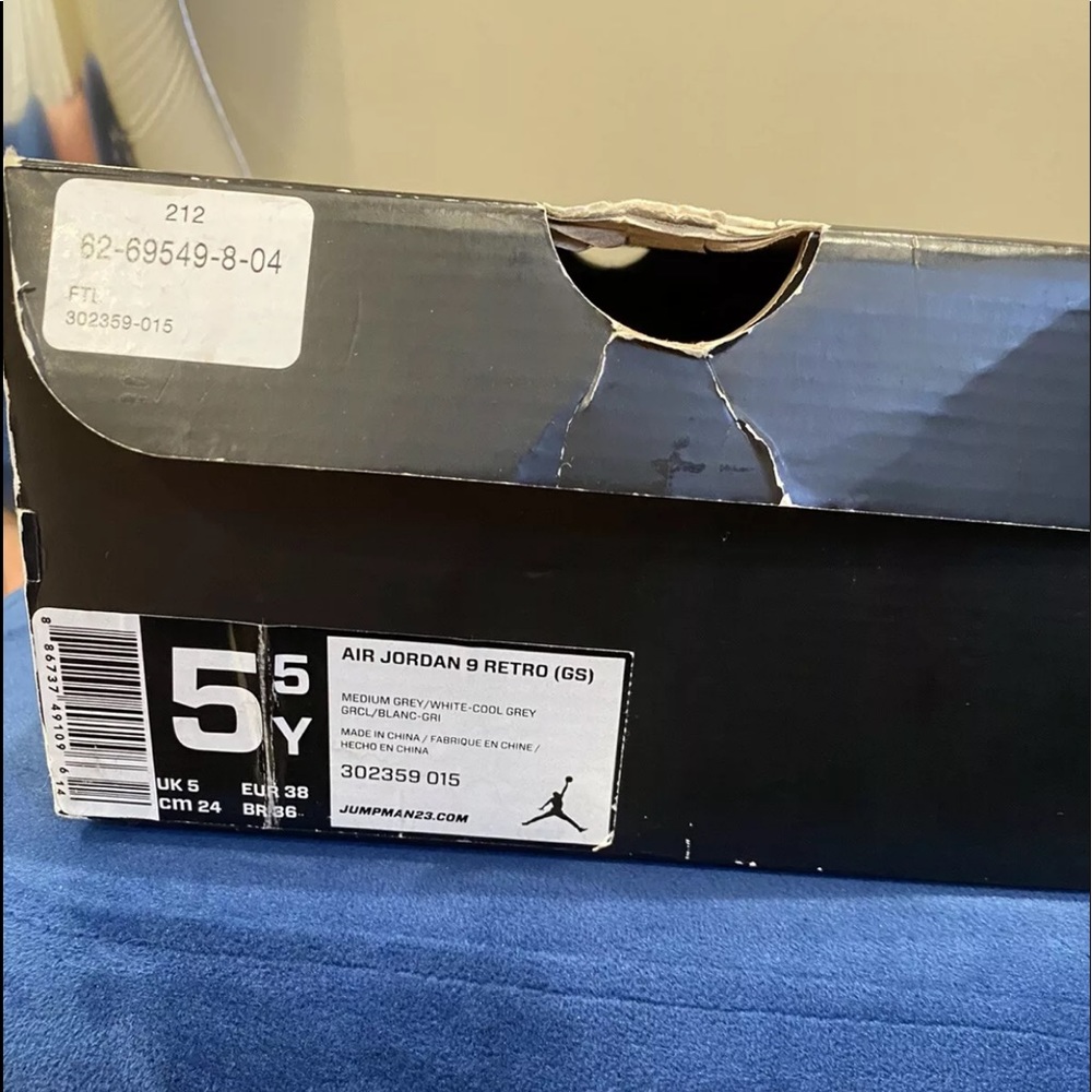 Air Jordan 9 Cool Grey